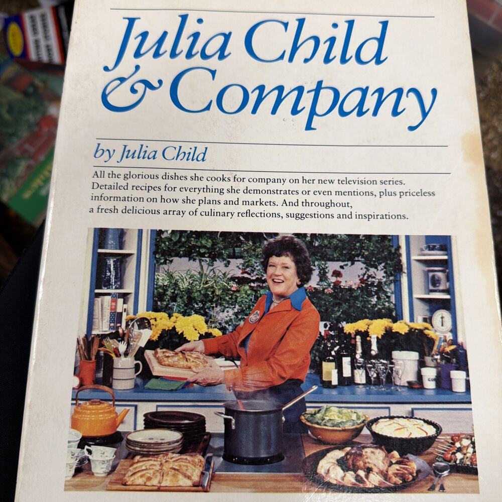 Julia Child And Company by Julia Child (Paperback, 1979) Cookbook